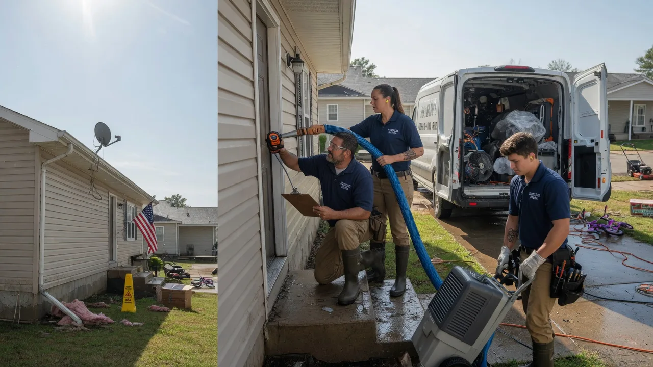 Ceiling Water Damage Restoration in Shawmut, ME near me